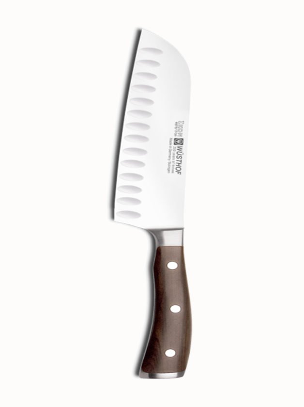 Wusthof Ikon Μαχαίρι Γενικής Χρήσης Santoku Με Εσοχές Διάφορα Μεγέθη