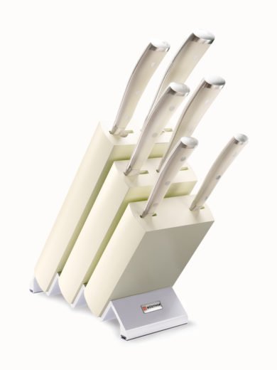 Wusthof Classic Ikon Creme Knife Block 6 pcs Set