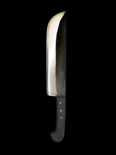 Fish Cleaver in Black Steel 35 cm