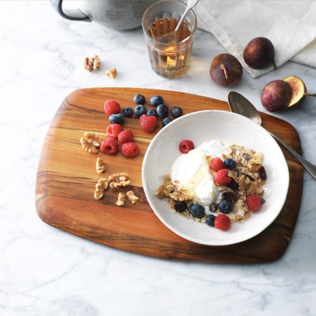 TeakHaus Serving Board Elegant 25x16,5x1,4 cm