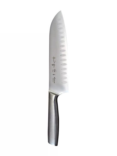 Yaxell Sayaka Santoku Knife Hollow Edge 18 cm