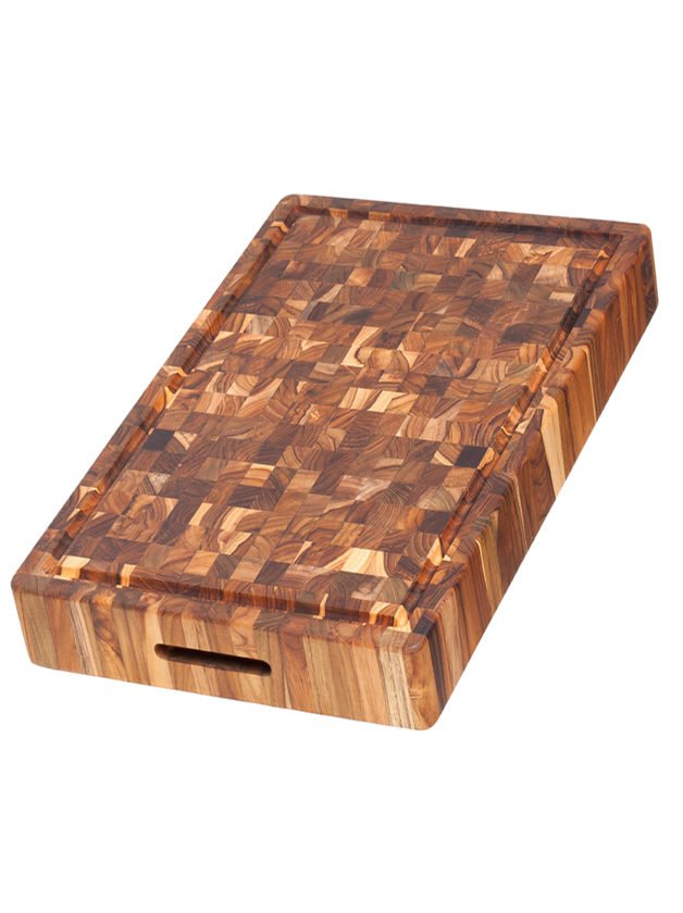 TeakHaus Butcher Block Cutting Board 51x35,5x6,3 cm