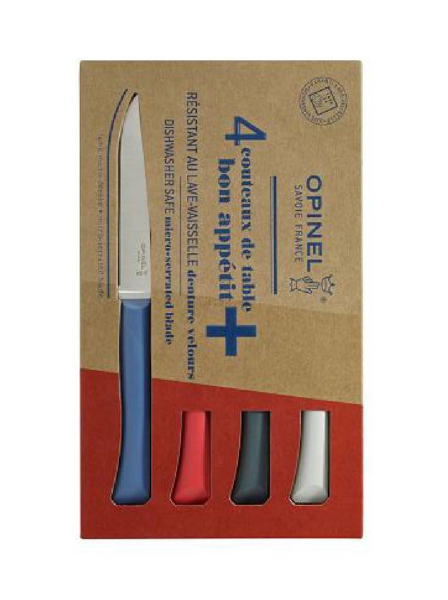 Opinel Bon Appetit Primo Set Of 4 Table Knives N°125