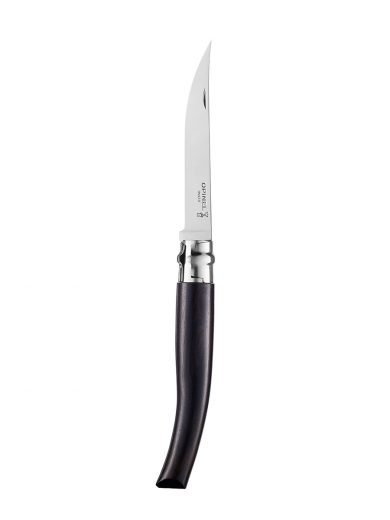 Opinel Inox Slim Pocket Knife With Ebony Handle N°10