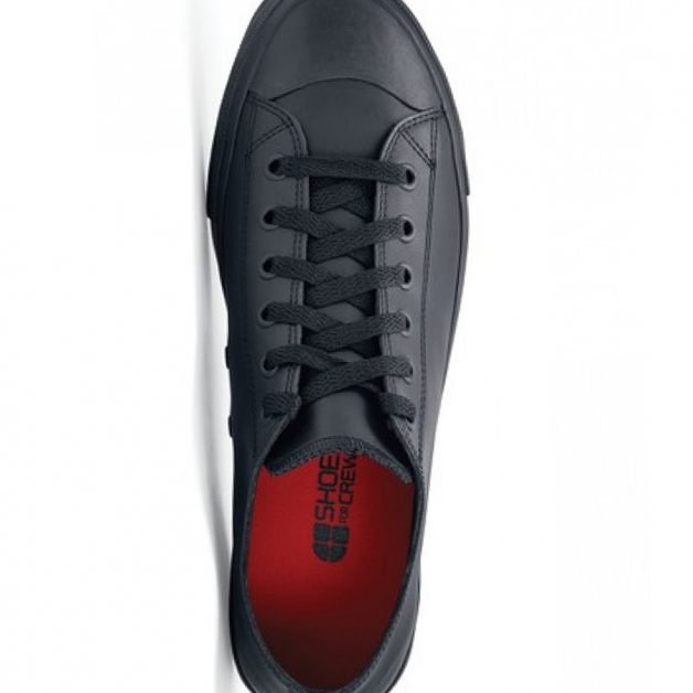 Shoes For Crews Delray-Leather Unisex Black