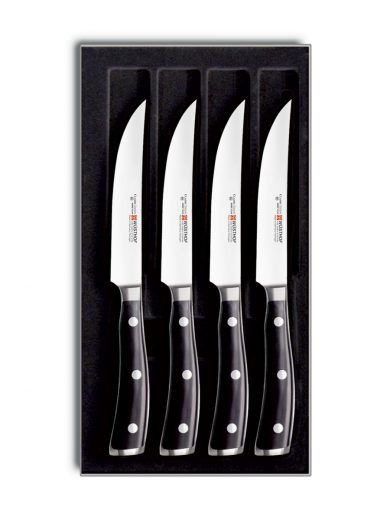 Wusthof Classic Ikon 4 pcs Steak Knife Set