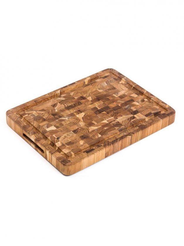 TeakHaus Butcher Block Cutting Board 40,5x30,5x4 cm