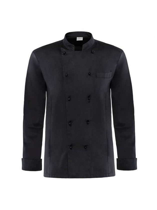 Giblor's Chef Jacket Luxsatin Raphael Grey