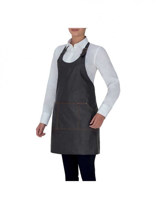 Giblor's Bib Apron Short Melany Brown