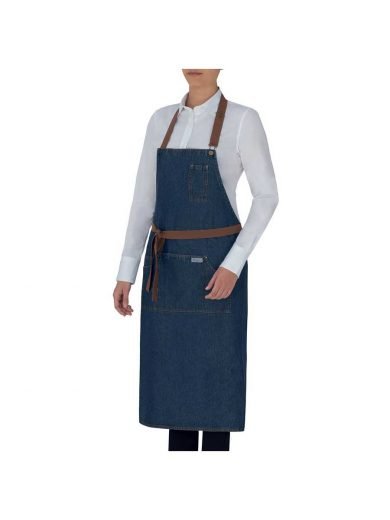 Giblor's Bib Apron Long Douglas Blue Jeans