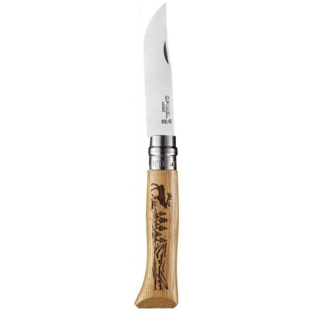 Opinel Traditional Animalia Knife Deer Design N°08