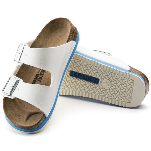 Birkenstock Arizona Unisex White-Blue