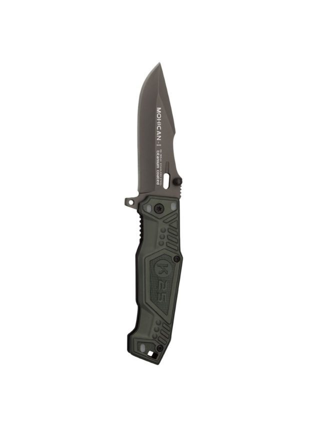 K25 Mohican I Folding Knife 7,8 cm + Sheath