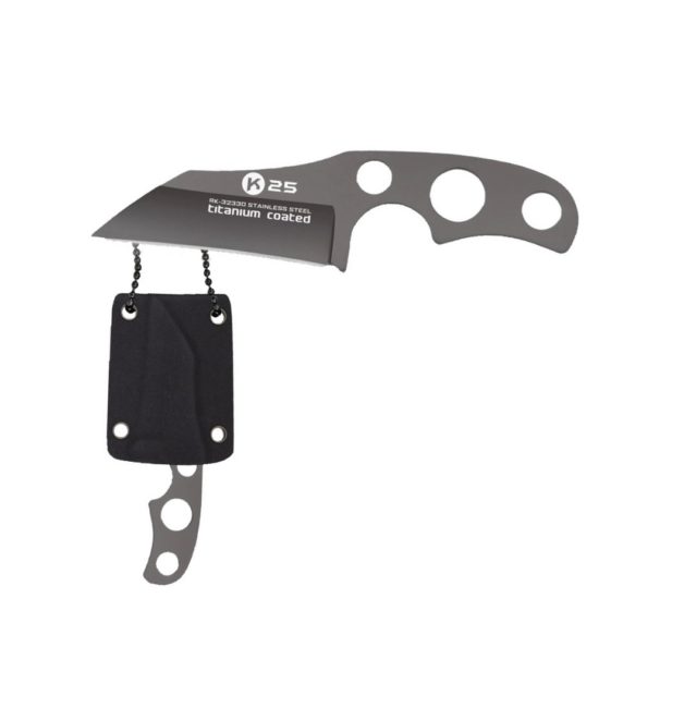 K25 Tactical Neck Knife 7 cm + case