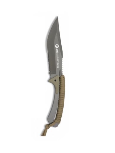 K25 Tactical Knife 13.3 cm Cord Wrapped + Sheath