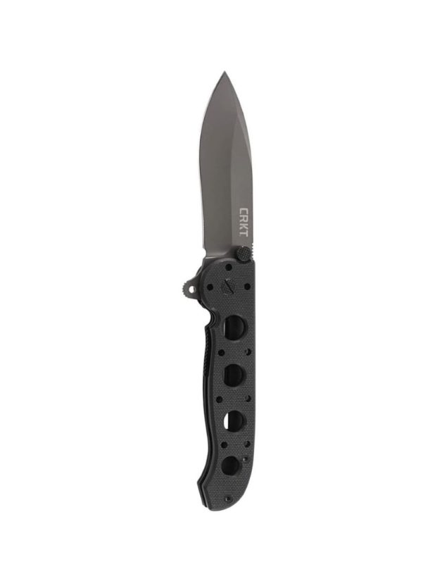 CRKT Knife with extra safety 8 cm black